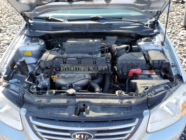 KNAFE122785575126 - 2008 KIA SPECTRA EX SILVER photo 11