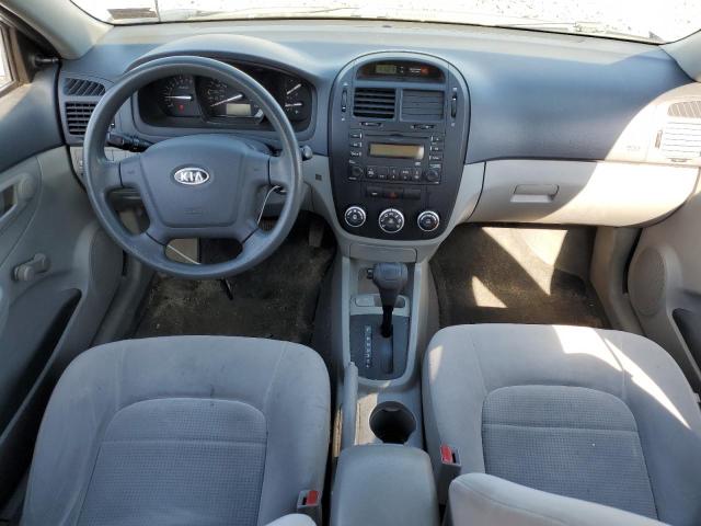 KNAFE122785575126 - 2008 KIA SPECTRA EX SILVER photo 8