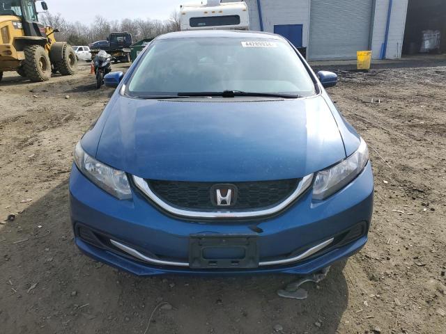 19XFB2F54FE263806 - 2015 HONDA CIVIC LX BLUE photo 5