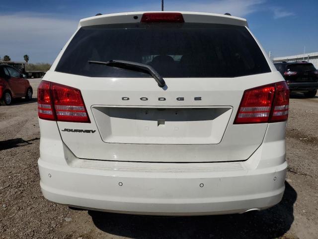 3C4PDCAB2LT261884 - 2020 DODGE JOURNEY SE WHITE photo 6