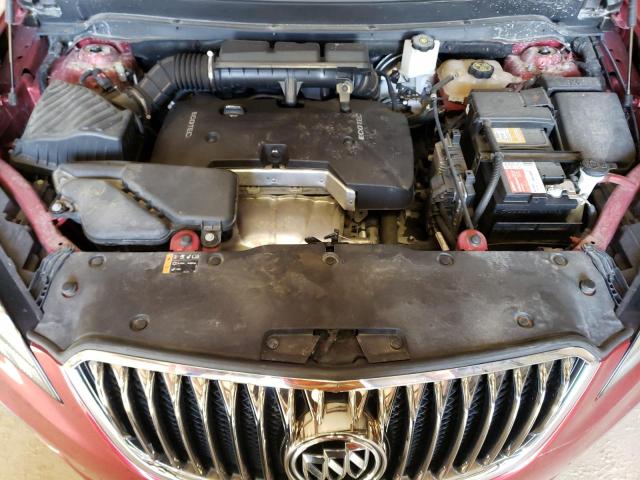 LRBFXBSA1HD016153 - 2017 BUICK ENVISION ESSENCE برغندي صورة 12