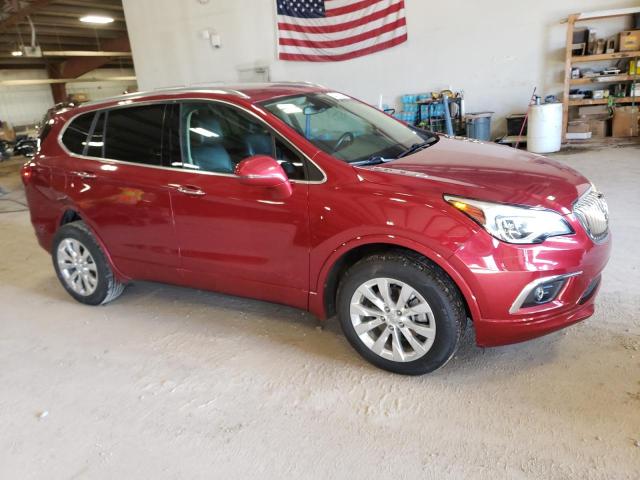 LRBFXBSA1HD016153 - 2017 BUICK ENVISION ESSENCE برغندي صورة 4