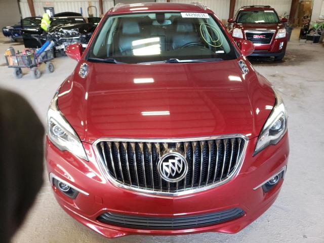 LRBFXBSA1HD016153 - 2017 BUICK ENVISION ESSENCE برغندي صورة 5