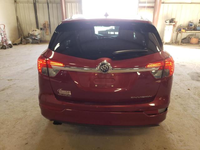 LRBFXBSA1HD016153 - 2017 BUICK ENVISION ESSENCE برغندي صورة 6