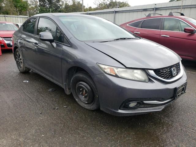 19XFB2F90DE043658 - 2013 HONDA CIVIC EXL GRAY photo 4