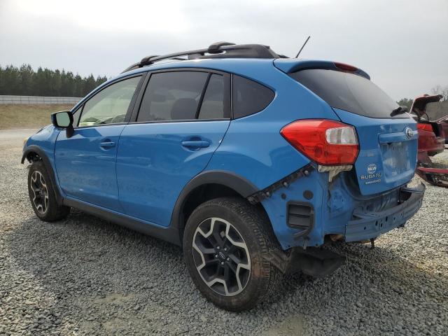 JF2GPABCXG8285150 - 2016 SUBARU CROSSTREK PREMIUM BLUE photo 2