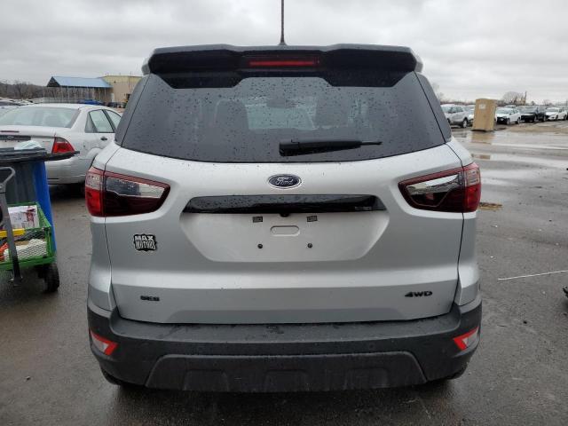 MAJ6S3JL6MC402274 - 2021 FORD ECOSPORT SES SILVER photo 6