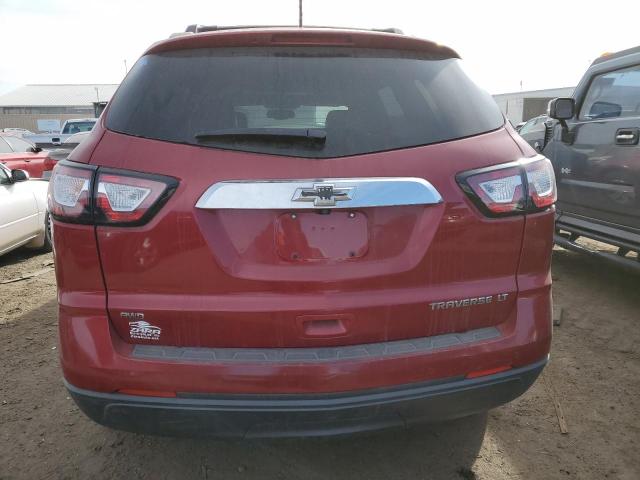 1GNKVJKD1DJ165790 - 2013 CHEVROLET TRAVERSE LT MAROON photo 6