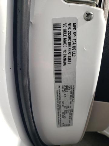 2C4RC1BG8NR178671 - 2022 CHRYSLER PACIFICA TOURING L 白色 照片 13