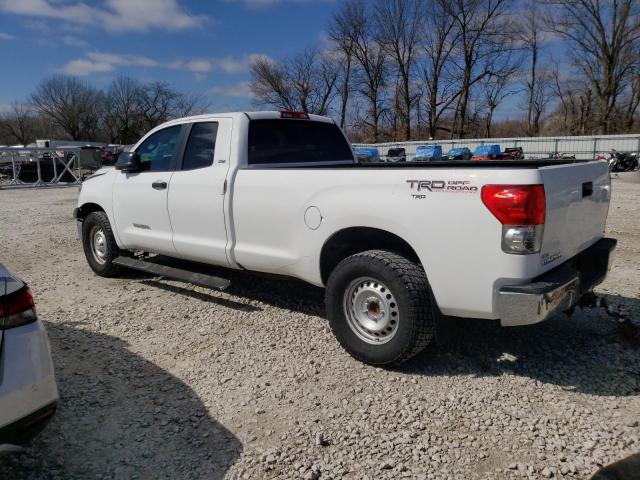 5TFSV54158X006194 - 2008 TOYOTA TUNDRA DOUBLE CAB WHITE photo 2