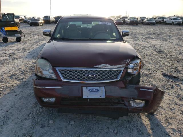 1FAHP25186G141061 - 2006 FORD FIVE HUNDR LIMITED BURGUNDY photo 5