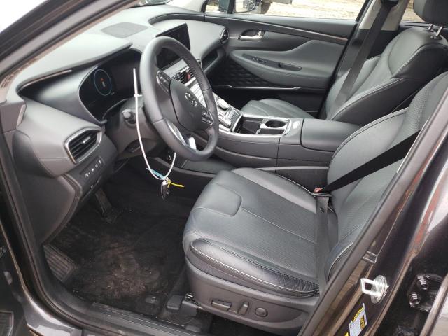 5NMS34AJ5MH340135 - 2021 HYUNDAI SANTA FE SEL Սև լուսանկար 7
