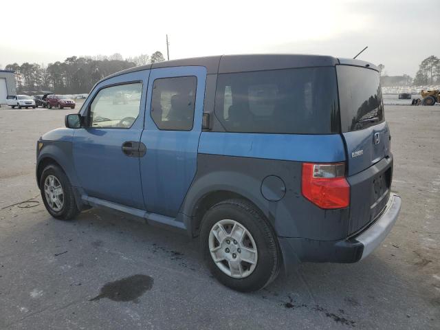 5J6YH18386L008767 - 2006 HONDA ELEMENT LX BLUE photo 2