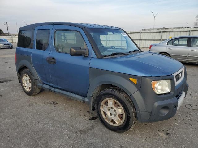 5J6YH18386L008767 - 2006 HONDA ELEMENT LX BLUE photo 4