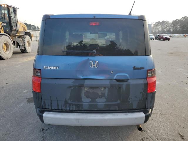 5J6YH18386L008767 - 2006 HONDA ELEMENT LX BLUE photo 6