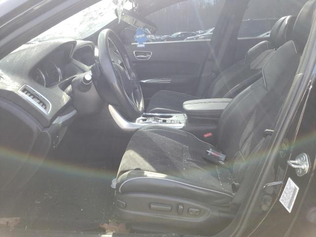 19UUB3F64JA000623 - 2018 ACURA TLX TECH+A შავი ფოტო 7