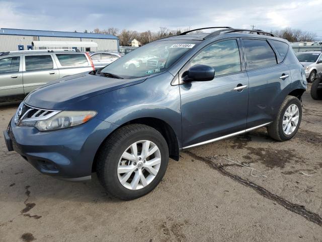 JN8AZ1MW6CW209098 - 2012 NISSAN MURANO S BLUE photo 1