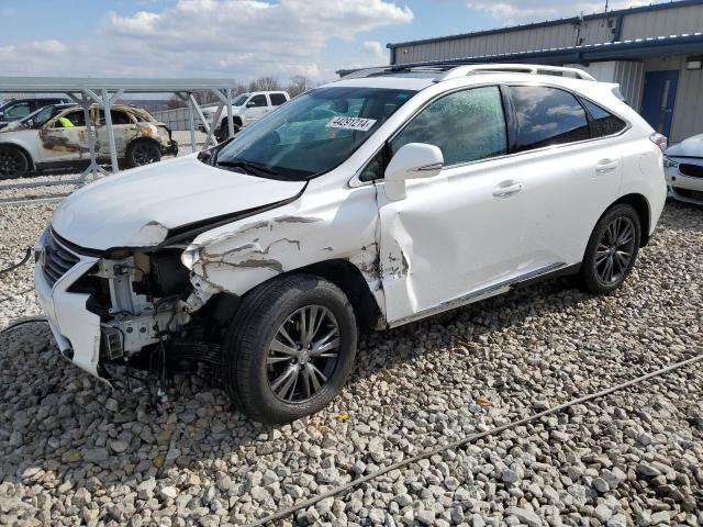 2T2ZK1BA8DC099624 - 2013 LEXUS RX 350 WHITE photo 1