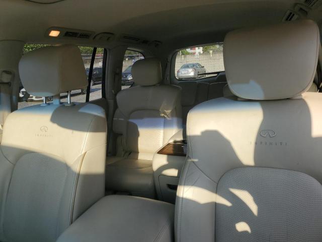 JN8AZ2NF7E9553321 - 2014 INFINITI QX80 WHITE photo 10