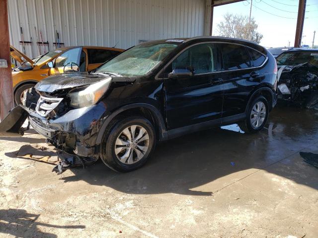 2HKRM4H76CH600209 - 2012 HONDA CR-V EXL BLACK photo 1