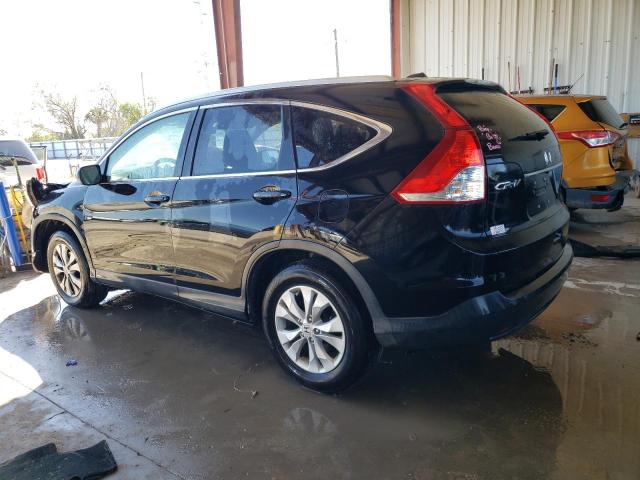 2HKRM4H76CH600209 - 2012 HONDA CR-V EXL BLACK photo 2