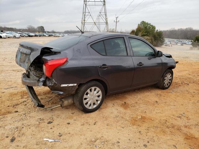 3N1CN7AP7FL819444 - 2015 NISSAN VERSA S GRAY photo 3