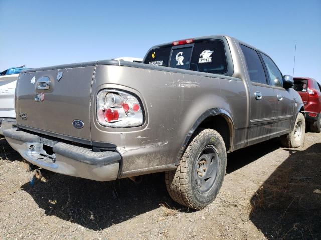 1FTRW07W51KA21206 - 2001 FORD F150 SUPERCREW TAN photo 3