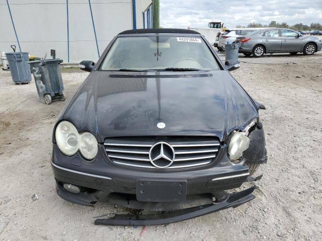 WDBTK75G34T015102 - 2004 MERCEDES-BENZ CLK 500 BLACK photo 5