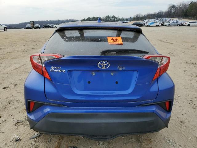 NMTKHMBXXKR081817 - 2019 TOYOTA C-HR XLE BLUE photo 6