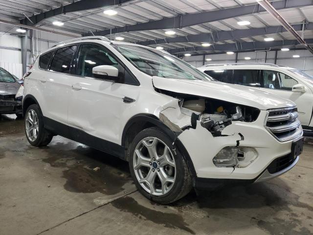 1FMCU9J91HUB89518 - 2017 FORD ESCAPE TITANIUM WHITE photo 4