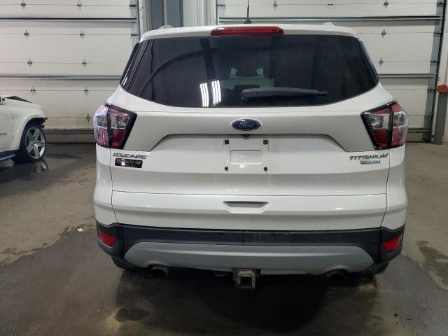 1FMCU9J91HUB89518 - 2017 FORD ESCAPE TITANIUM WHITE photo 6