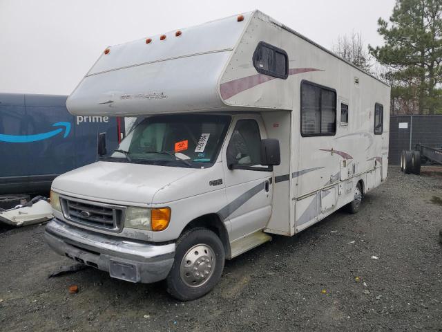 1FDXE45S65HA05077 - 2005 FORD ECONOLINE E450 SUPER DUTY CUTAWAY VAN BEIGE photo 2