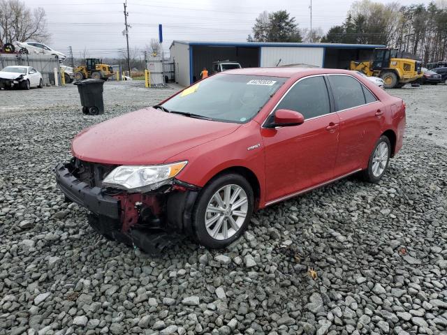 4T1BD1FK8DU084896 - 2013 TOYOTA CAMRY HYBRID RED photo 1