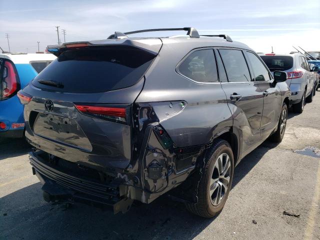 5TDHZRAH4MS055619 - 2021 TOYOTA HIGHLANDER XLE 石墨色 照片 3