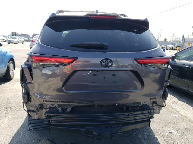 5TDHZRAH4MS055619 - 2021 TOYOTA HIGHLANDER XLE 石墨色 照片 6