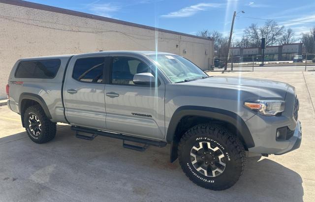 3TMDZ5BN1KM058261 - 2019 TOYOTA TACOMA DOUBLE CAB GRAY photo 1