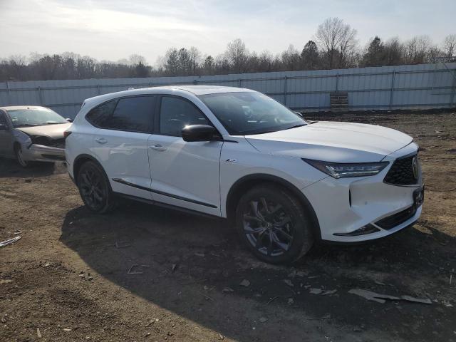 5J8YE1H00NL038088 - 2022 ACURA MDX A-SPEC WHITE photo 4