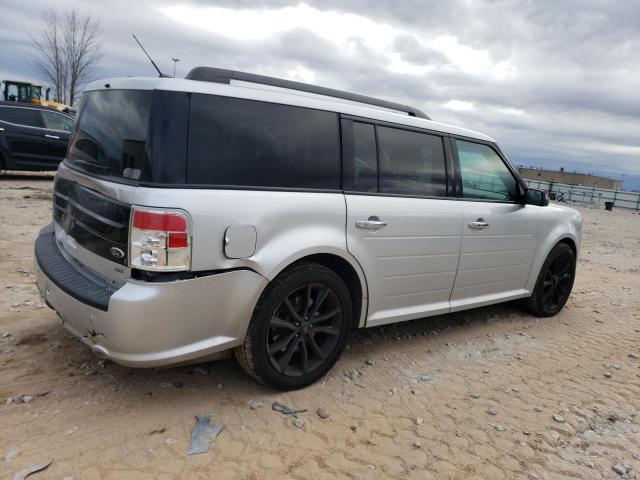 2FMHK6C89GBA07390 - 2016 FORD FLEX SEL SILVER photo 3