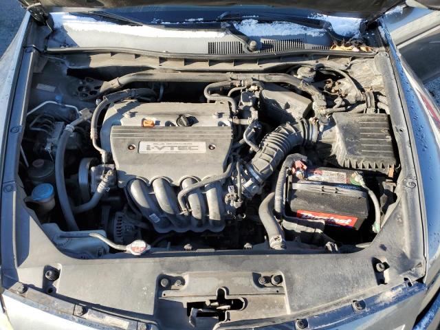 1HGCS12898A026135 - 2008 HONDA ACCORD EXL GRAY photo 11