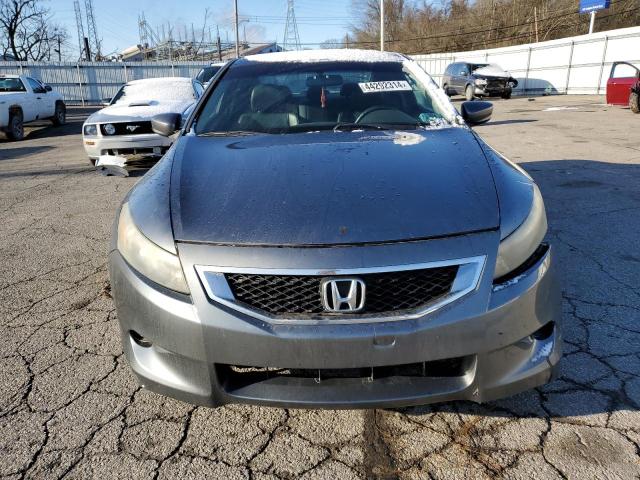 1HGCS12898A026135 - 2008 HONDA ACCORD EXL GRAY photo 5