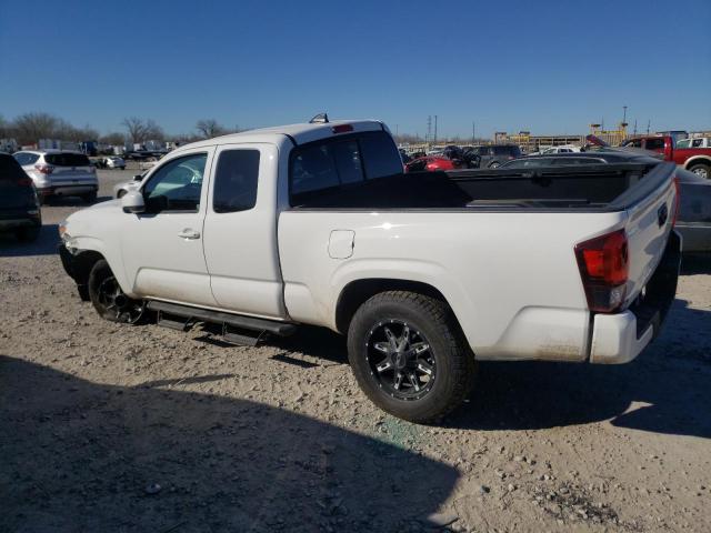 3TYRX5GN1MT013817 - 2021 TOYOTA TACOMA ACCESS CAB WHITE photo 2