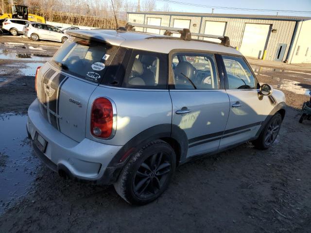 WMWZC5C5XDWM16611 - 2013 MINI COOPER S COUNTRYMAN SILVER photo 3