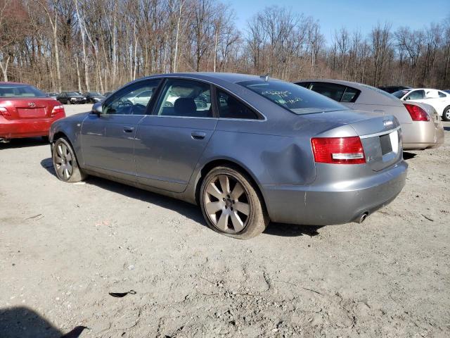 WAUDH74F47N146140 - 2007 AUDI A6 3.2 QUATTRO GRAY photo 2