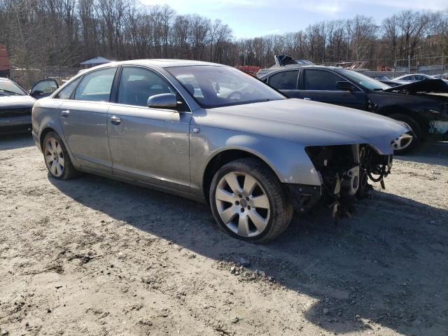 WAUDH74F47N146140 - 2007 AUDI A6 3.2 QUATTRO GRAY photo 4