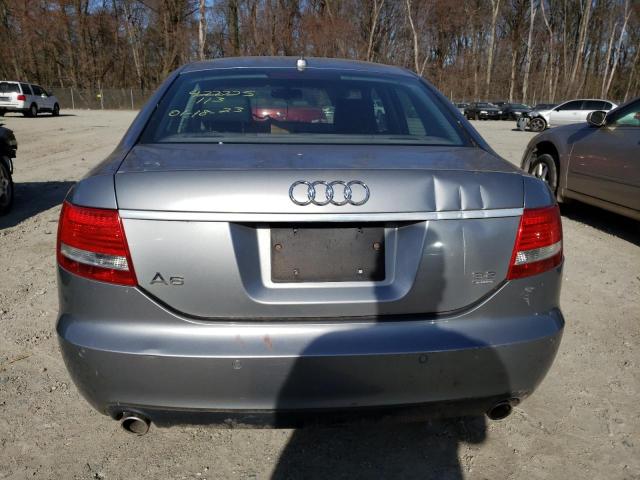 WAUDH74F47N146140 - 2007 AUDI A6 3.2 QUATTRO GRAY photo 6