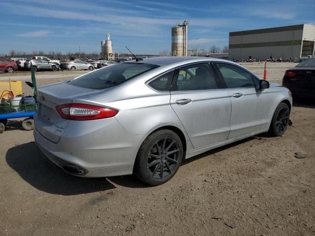 3FA6P0K96DR320999 - 2013 FORD FUSION TITANIUM SILVER photo 3