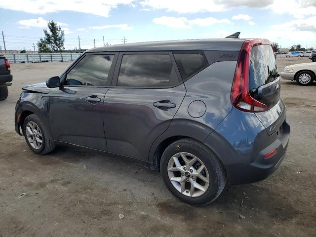 KNDJ23AU4M7775951 - 2021 KIA SOUL LX GRAY photo 2