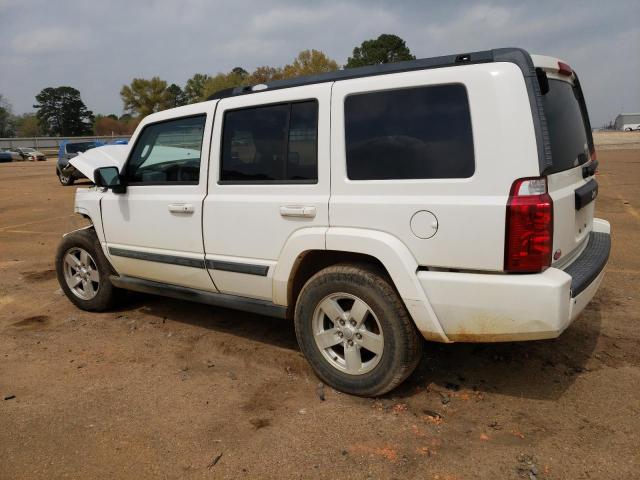 1J8HH48KX8C155523 - 2008 JEEP COMMANDER SPORT WHITE photo 2