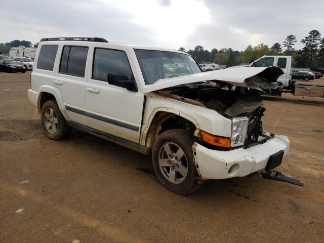 1J8HH48KX8C155523 - 2008 JEEP COMMANDER SPORT WHITE photo 4