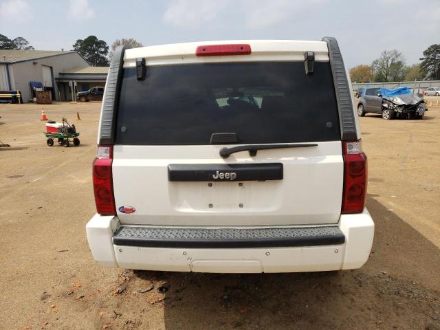 1J8HH48KX8C155523 - 2008 JEEP COMMANDER SPORT თეთრი ფოტო 6